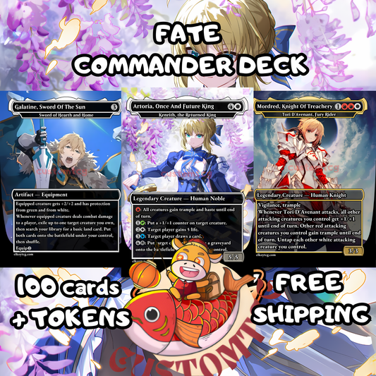 Fate Round Table V4 Custom DecK