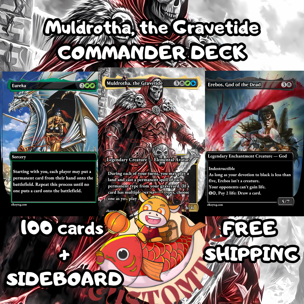 MULDROTHA, THE GRAVETIDE — Sultai Graveyard Value Custom Deck
