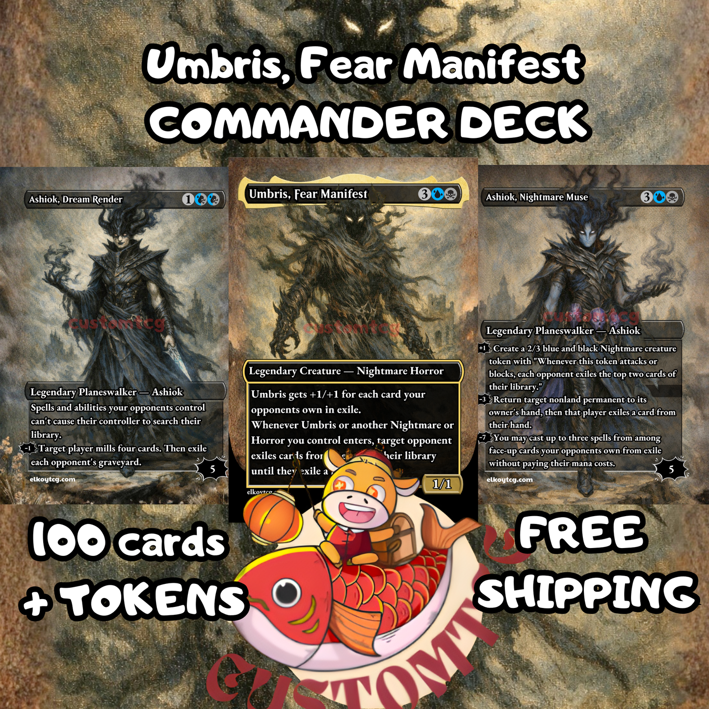Umbris, Fear Manifest Custom Deck