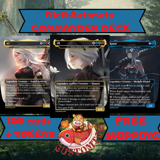 Nier:Automata Custom Deck