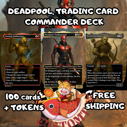 Custom MTG Commander Decks Anime, Videogame & Fantasy Cards Page 7 ElkoyTCG Custom MTG Commander Decks Anime, Videogame & Fantasy Cards Page 7 ElkoyTCG