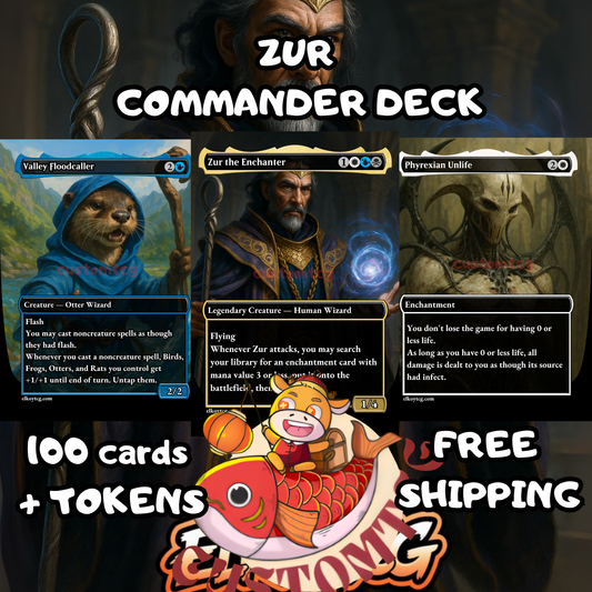 Zur the Enchanter – Aura-Powered Control Custom Deck