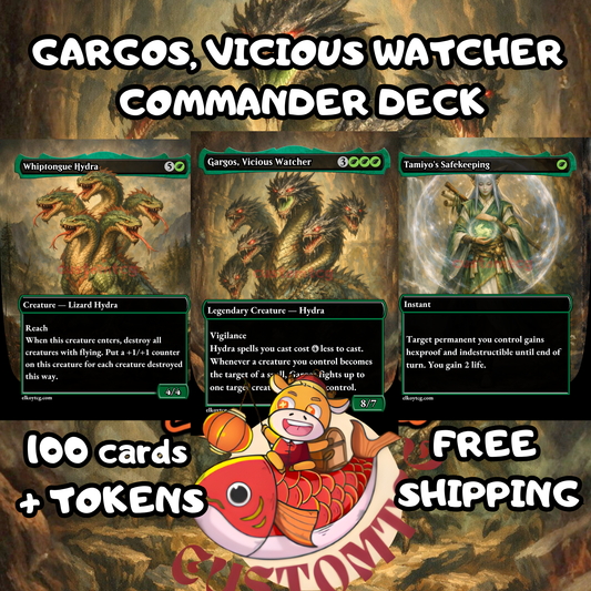 Gargos, Vicious Watcher Custom Deck