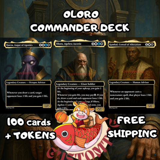 Oloro, Ageless Ascetic Custom Deck