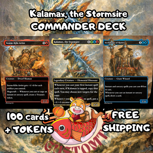Kalamax, the Stormsire Custom Deck