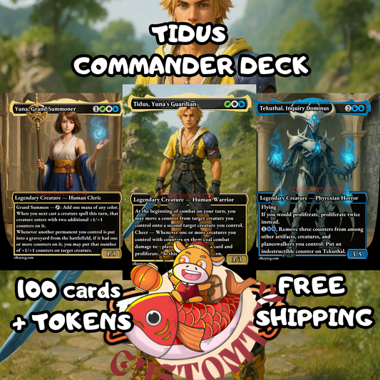 Tidus, Yuna’s Guardian Custom Deck