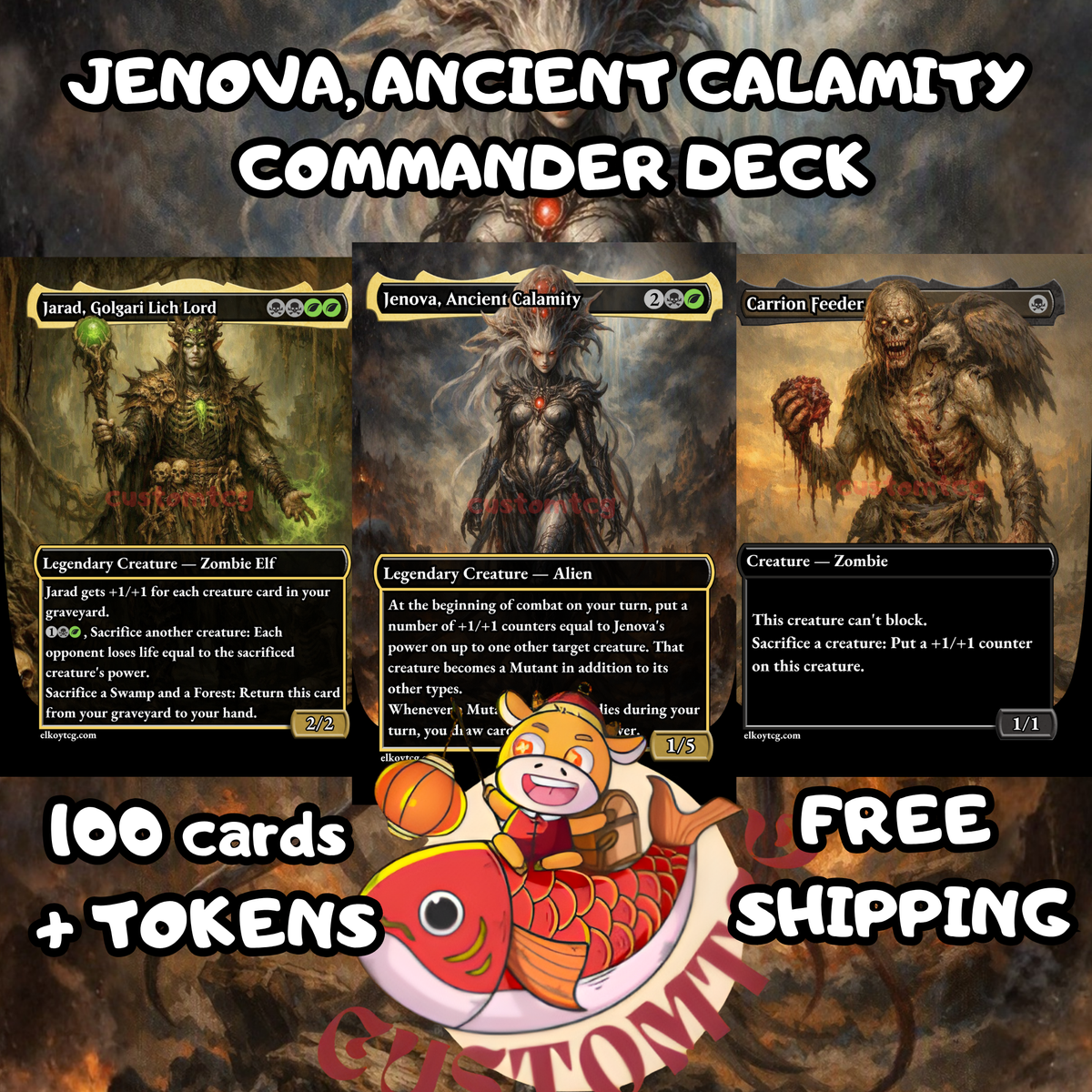 Jenova, Ancient Calamity Custom Deck