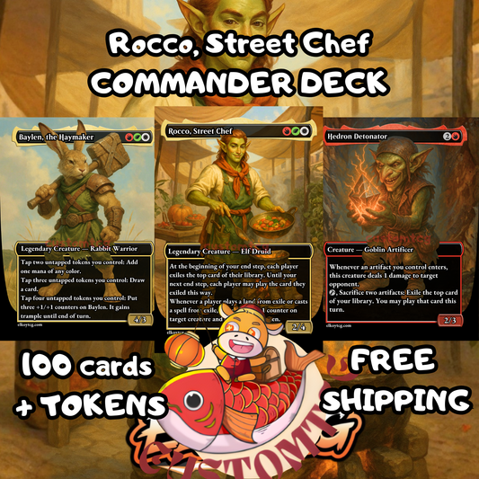 Rocco, Street Chef Custom Deck
