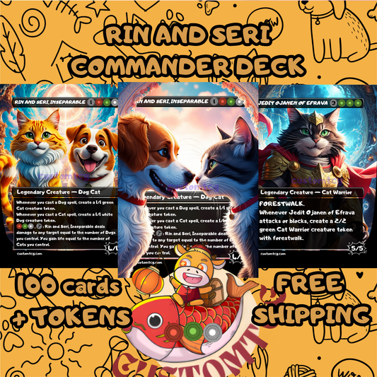 Rin and Seri - Dogs and Cats Deck