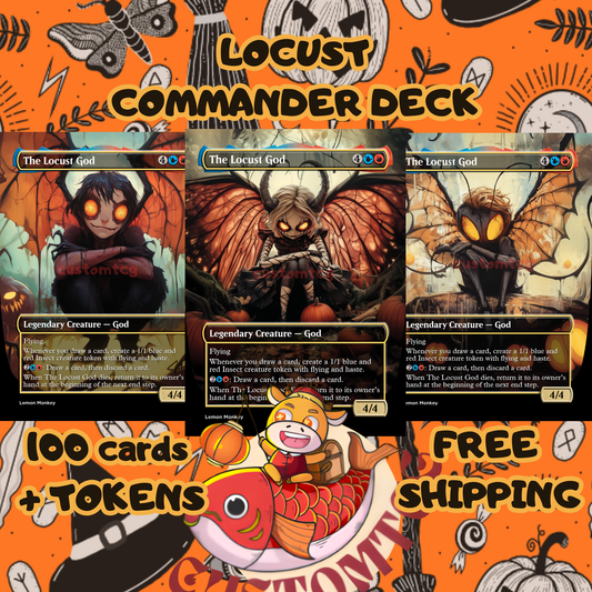 Locust Custom Halloween Deck