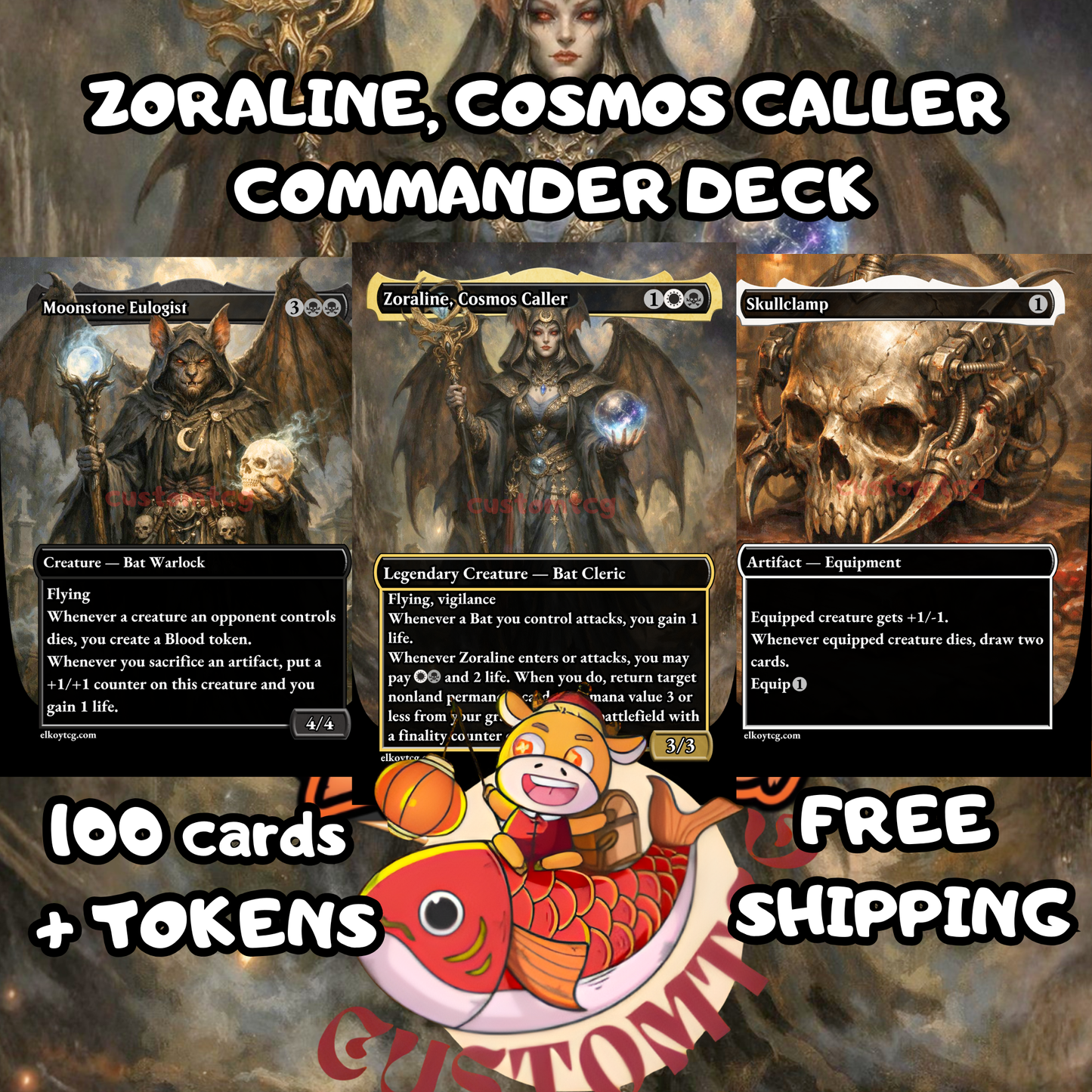 Zoraline, Cosmos Caller Custom Deck