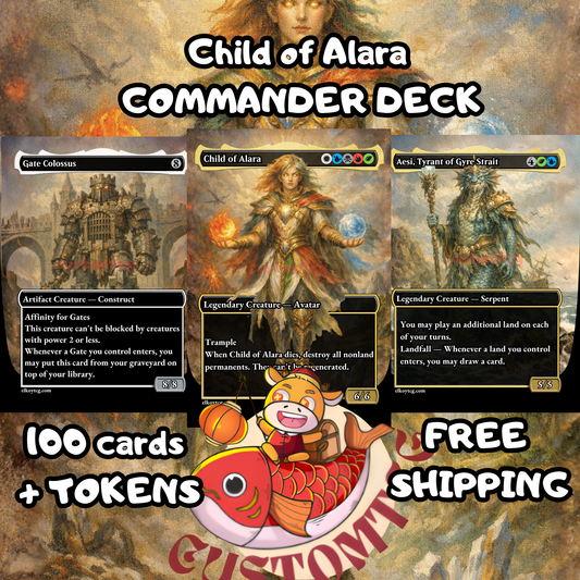 Custom MTG Commander Decks Anime, Videogame & Fantasy Cards Page 5 ElkoyTCG Custom MTG Commander Decks Anime, Videogame & Fantasy Cards Page 5 ElkoyTCG