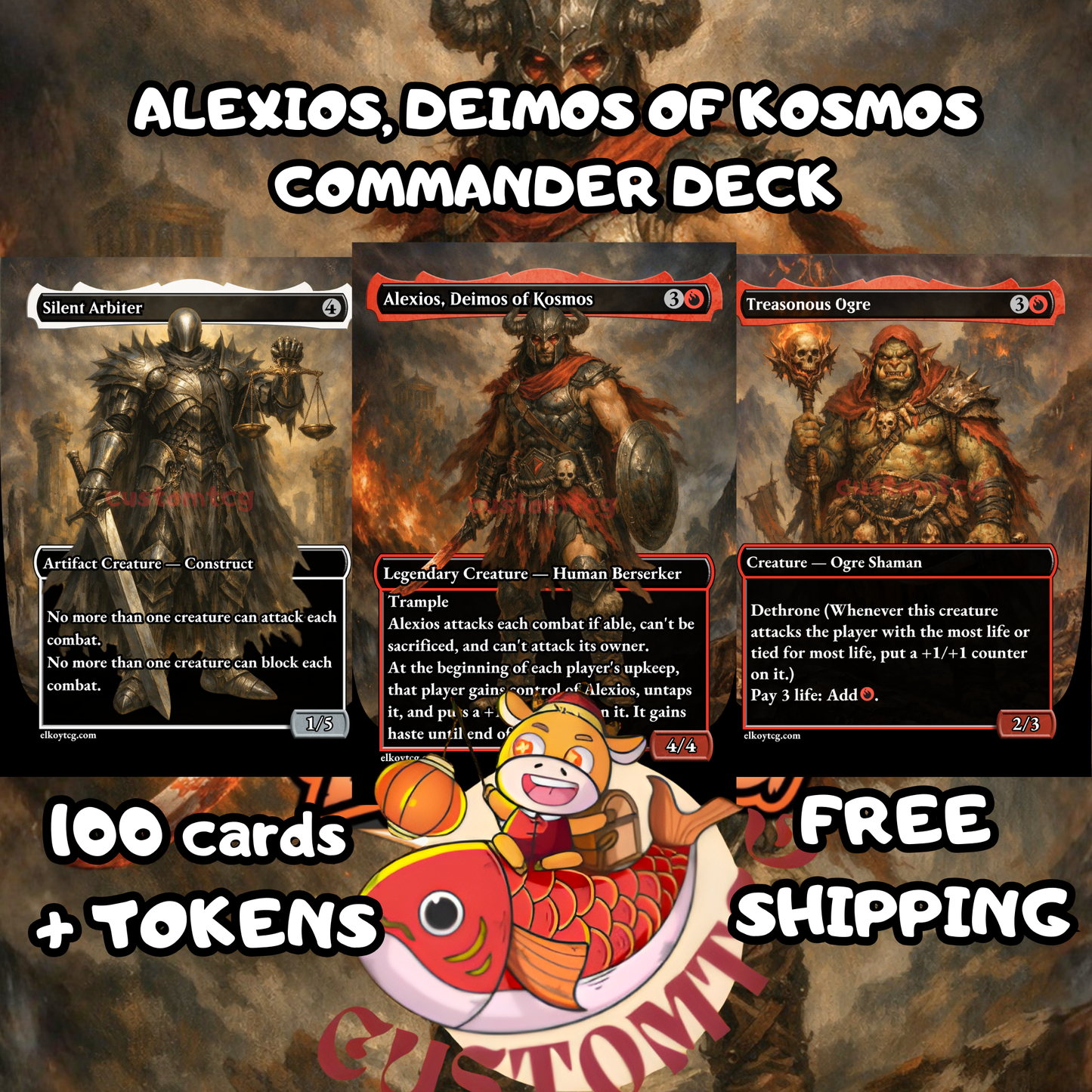 Alexios, Deimos of Kosmos Custom Deck