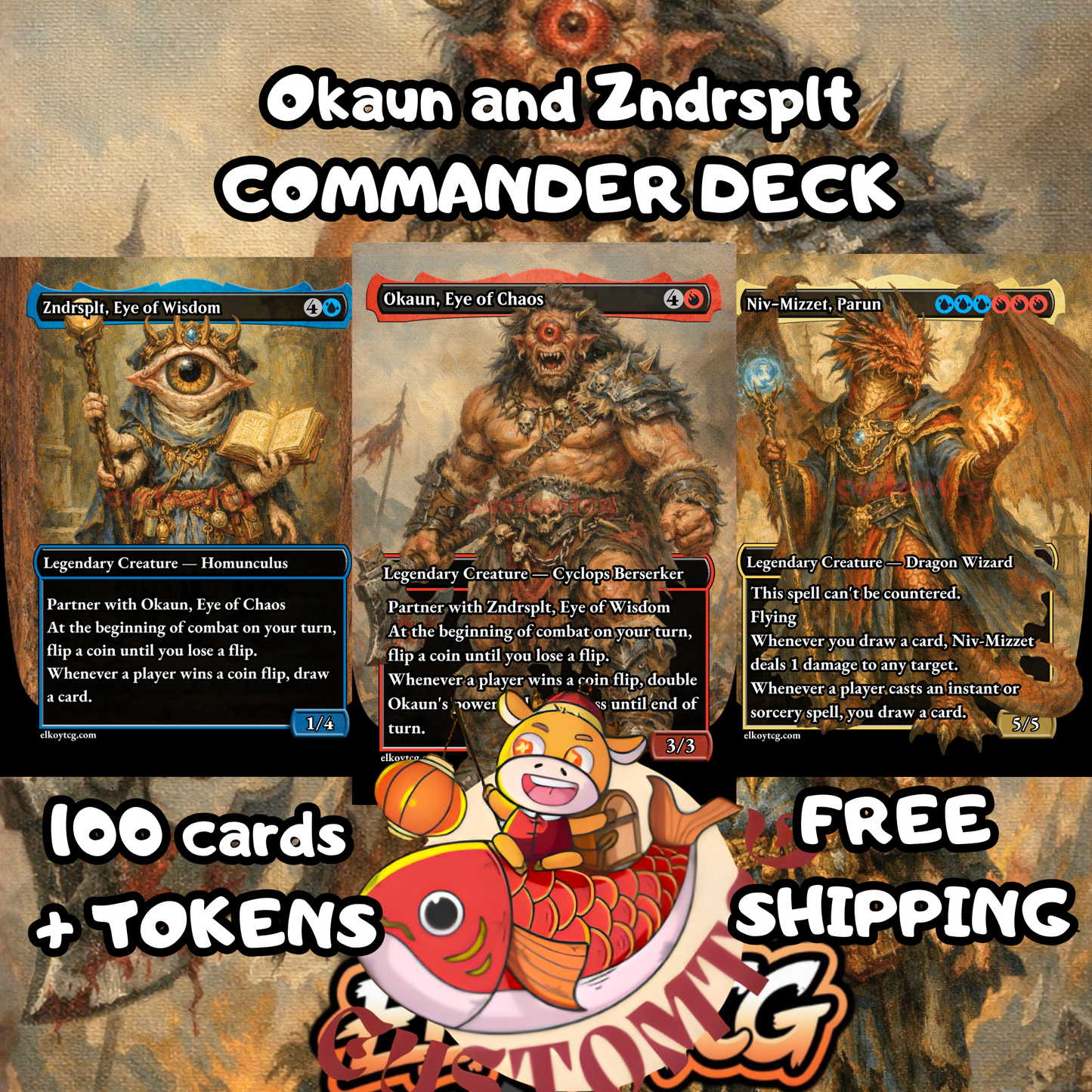 Okaun & Zndrsplt Custom  Deck