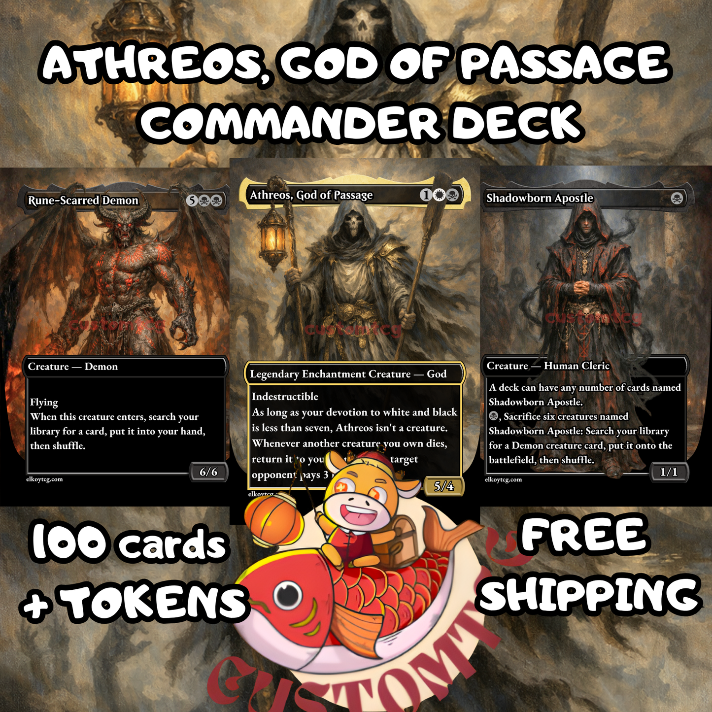 Athreos, God of Passage Custom  Deck