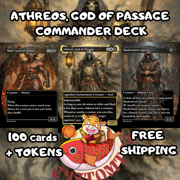 mtg athreos god of passage commander deck Athreos, God of Passage Custom Deck
