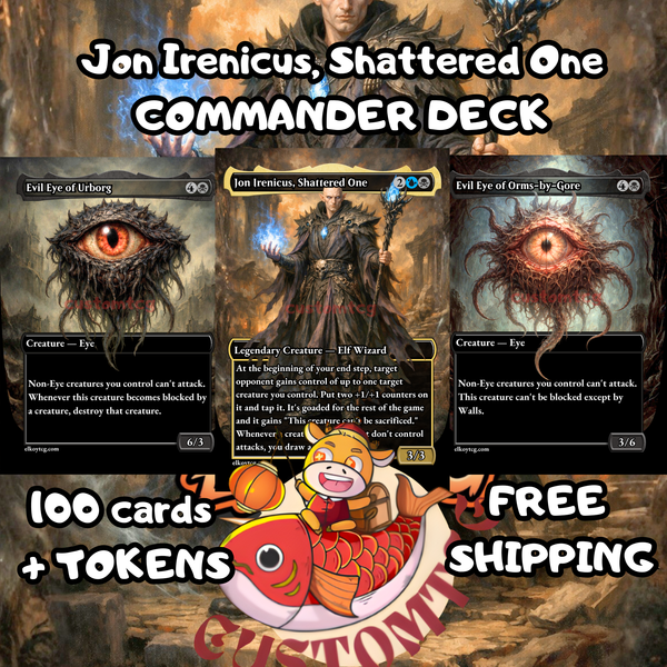 Jon Irenicus, Shattered One – Custom Deck⚡🧙