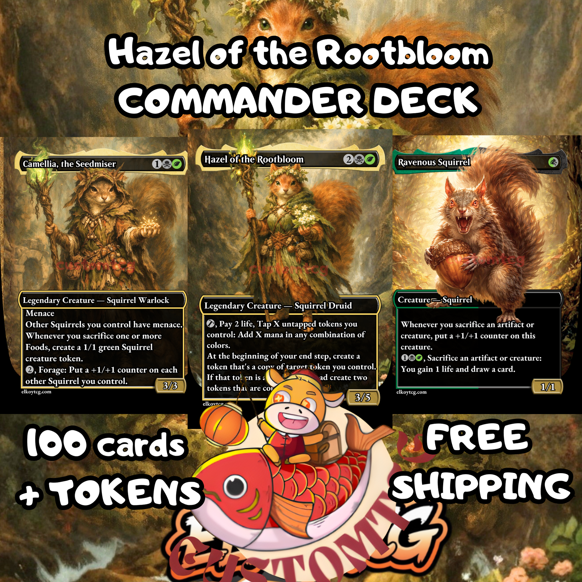 Hazel of the Rootbloom Custom Deck ElkoyTCG Hazel of the Rootbloom Custom Deck ElkoyTCG