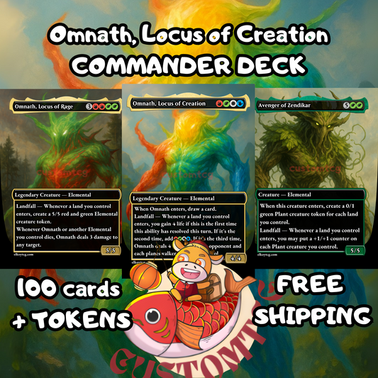 Omnath, Locus of Creation Custom Deck
