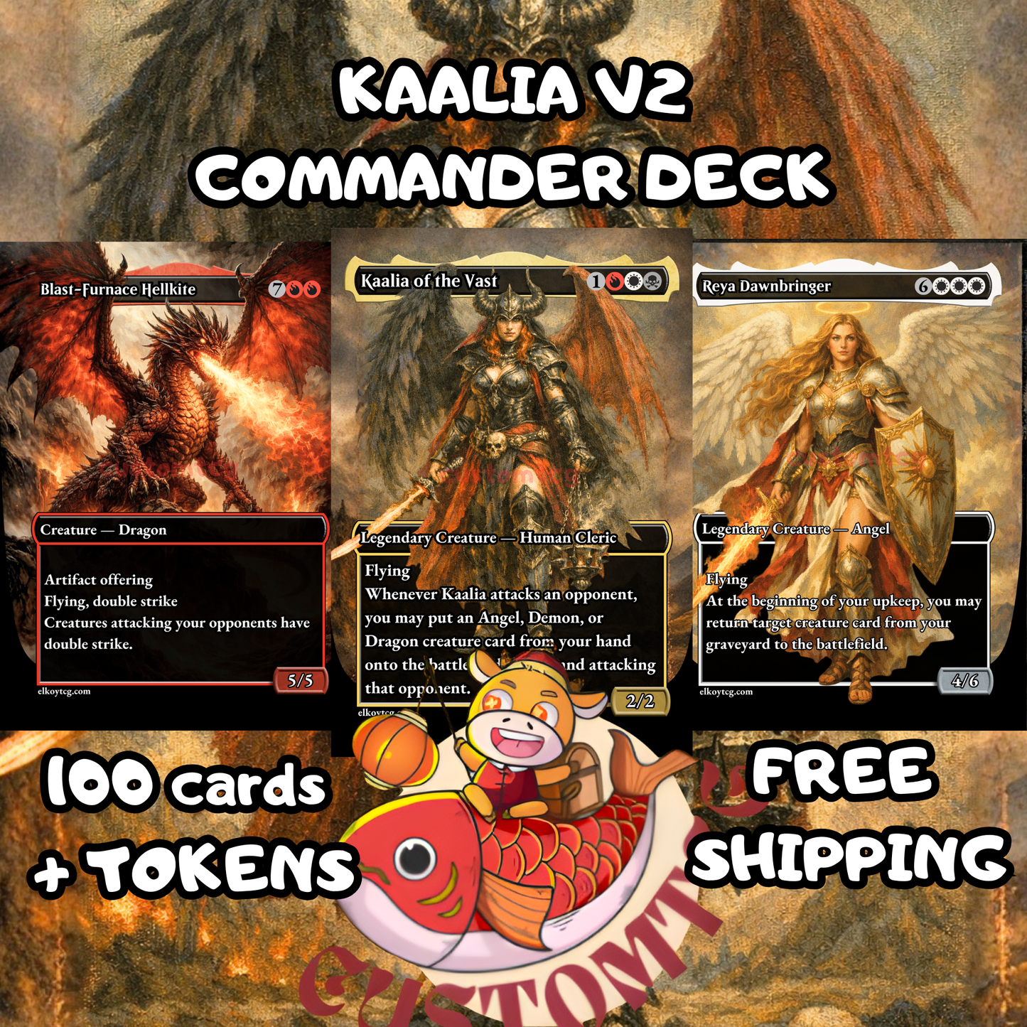 Kaalia V2 Custom Deck