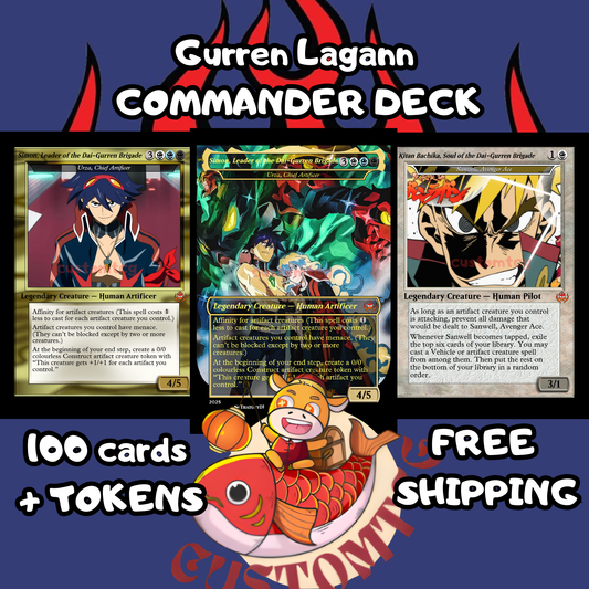 Gurren Lagann Custom Deck