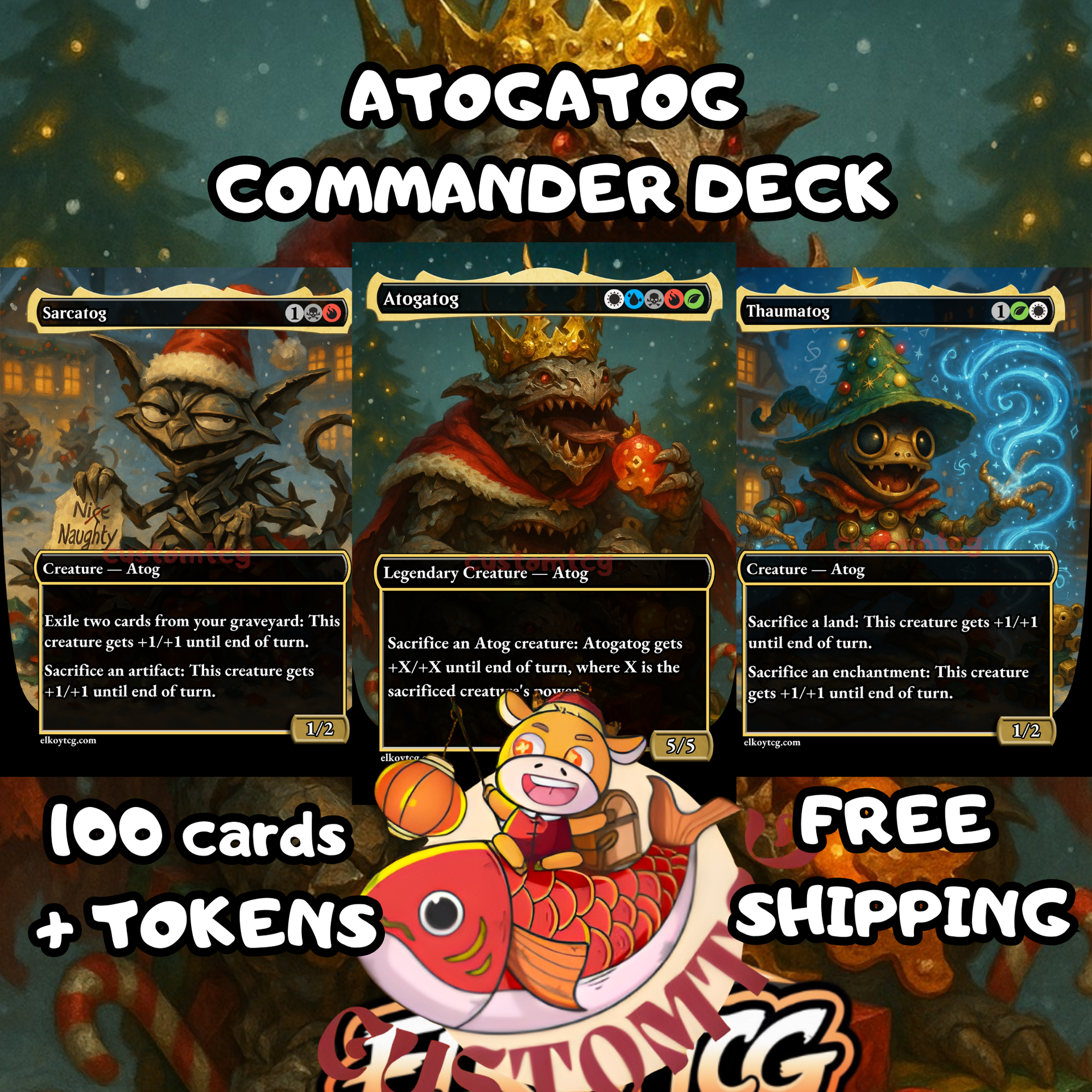 mtg atog commander deck Atogatog – Custom Deck