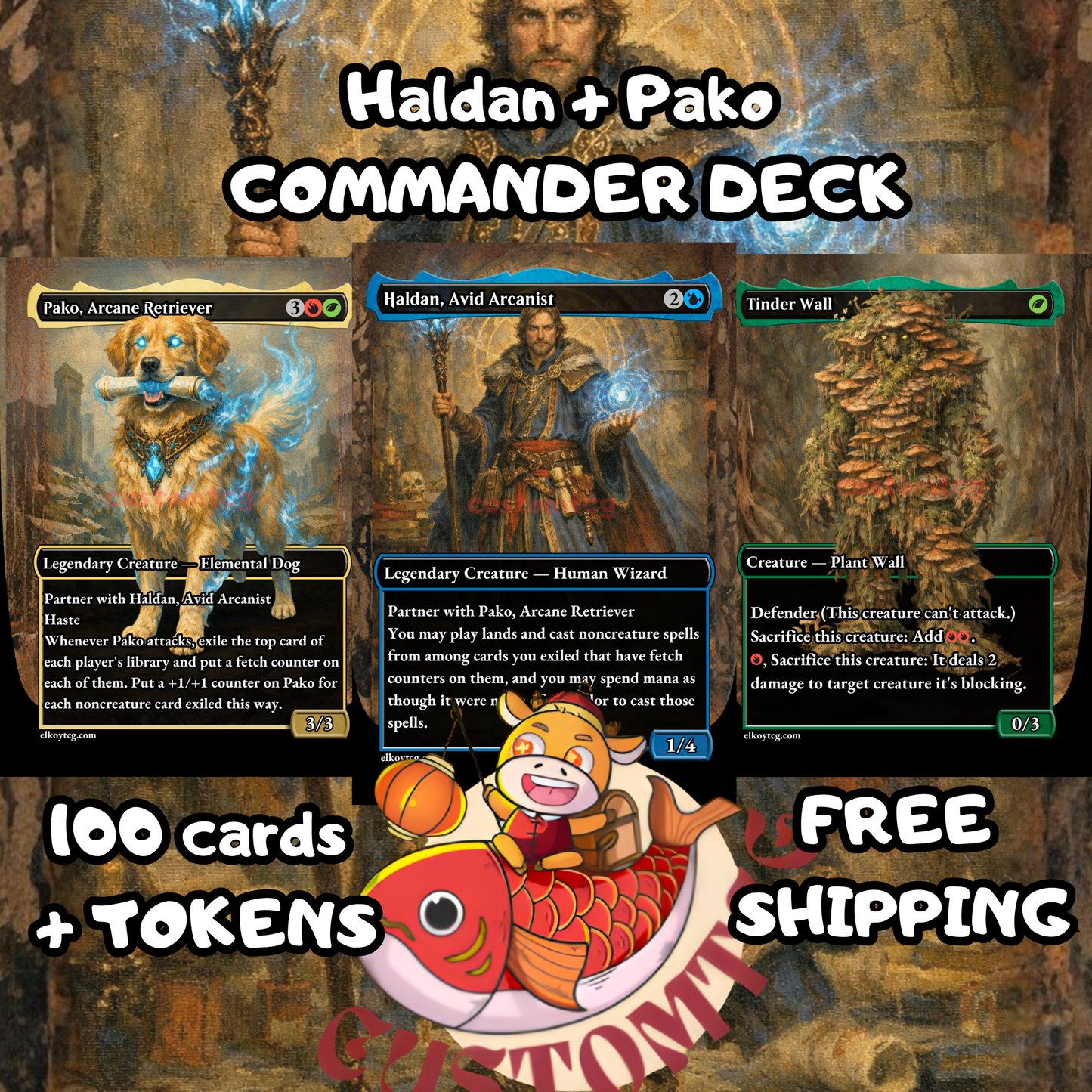 Haldan and Pako Custom Deck