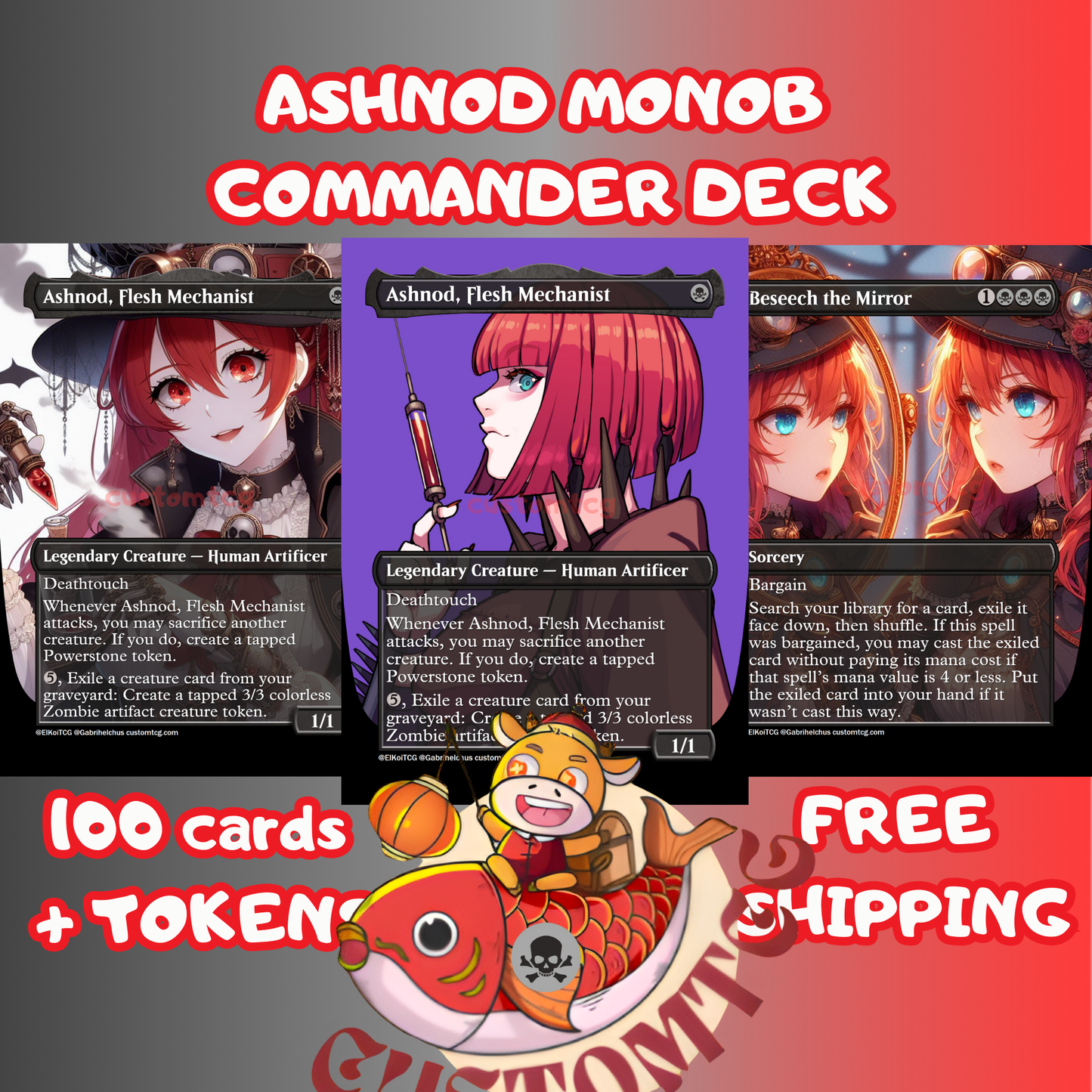 Ashnod Custom Deck