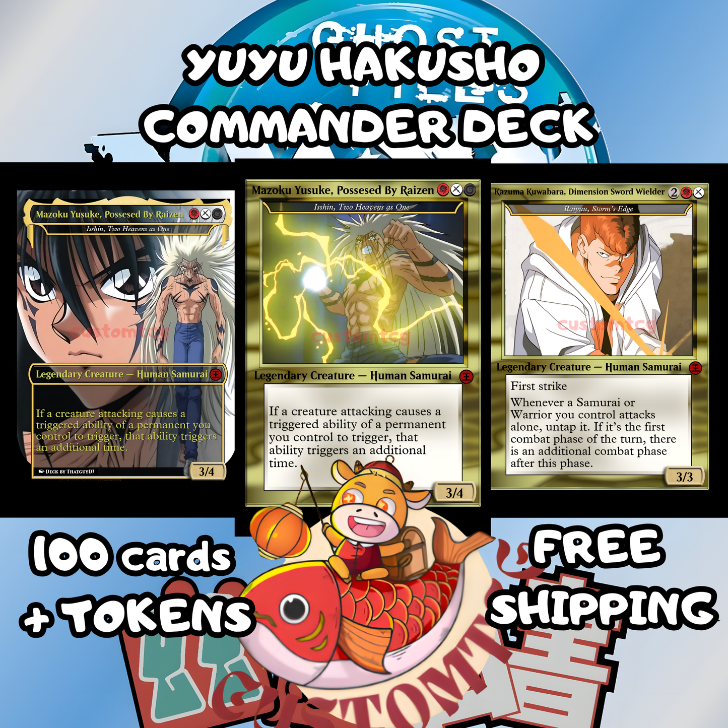Yu Yu Hakusho Commander Deck