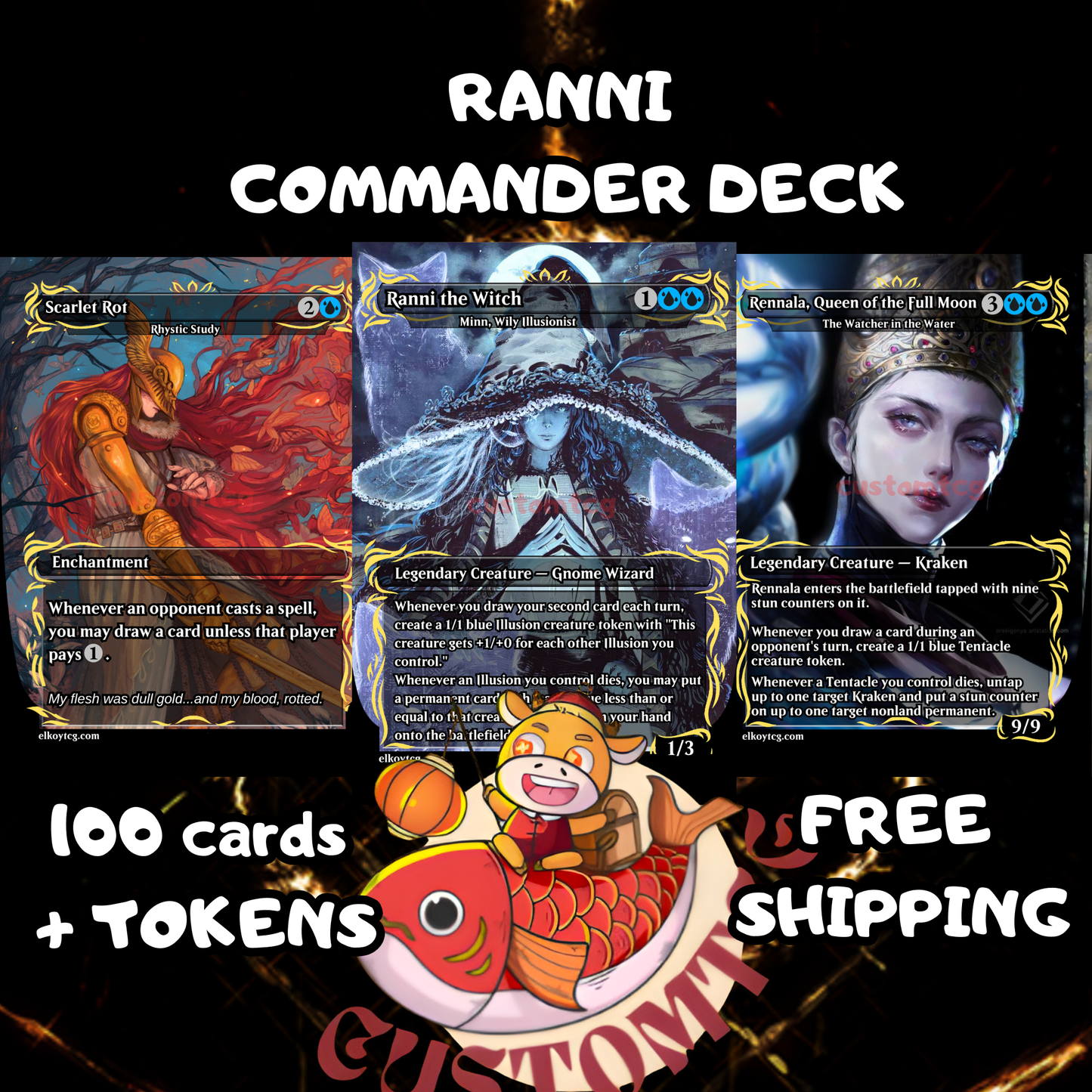Ranni Custom Deck – Remastered Edition - Elden Ring
