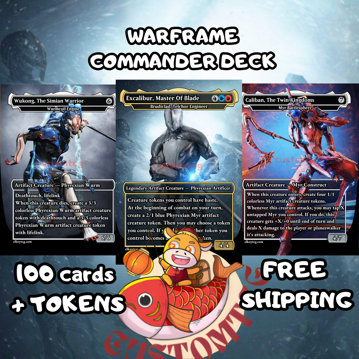 Warframe Custom Deck