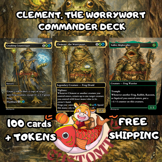 Clement, the Worrywort Custom Deck