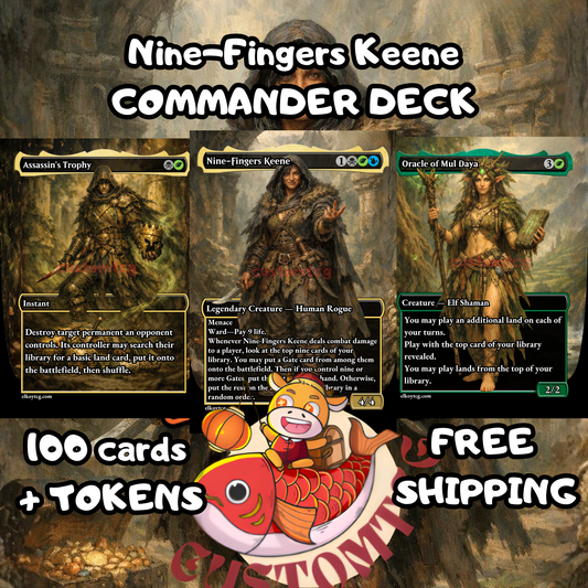 NINE-FINGERS KEENE Custom Deck