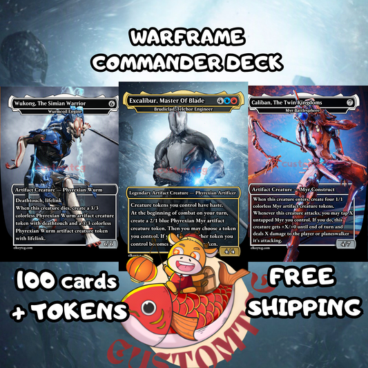 Warframe Custom Deck