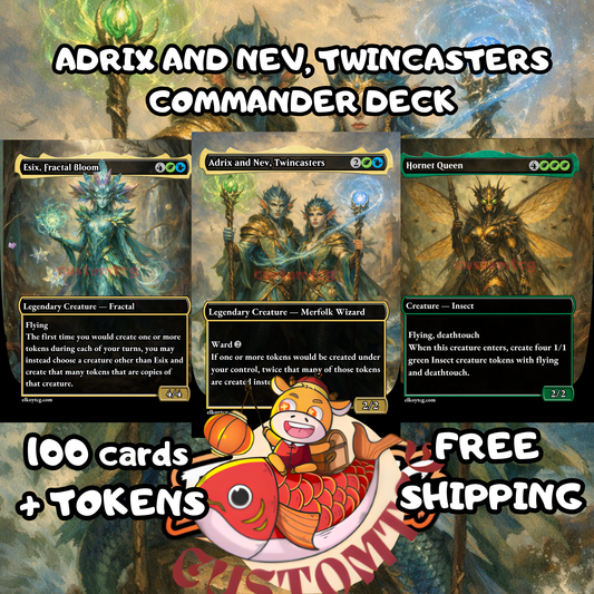 Adrix and Nev, Twincasters Custom Deck