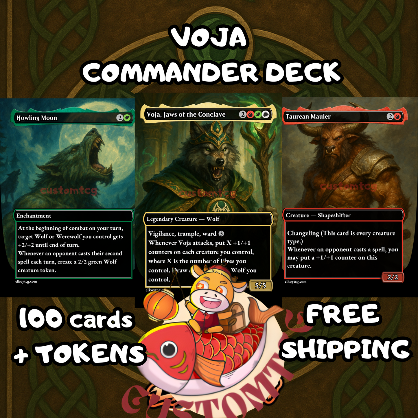 Voja “Jaws of the Conclave” — Top‑41 Custom Deck