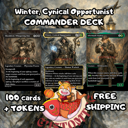 Winter, Cynical Opportunist Custom Deck
