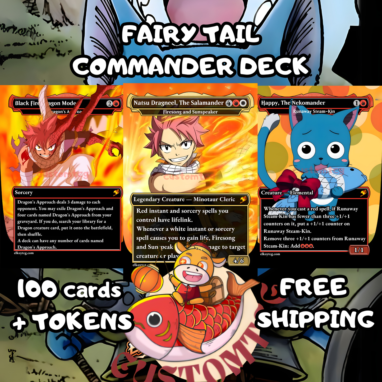 Fairy Tail Custom Deck