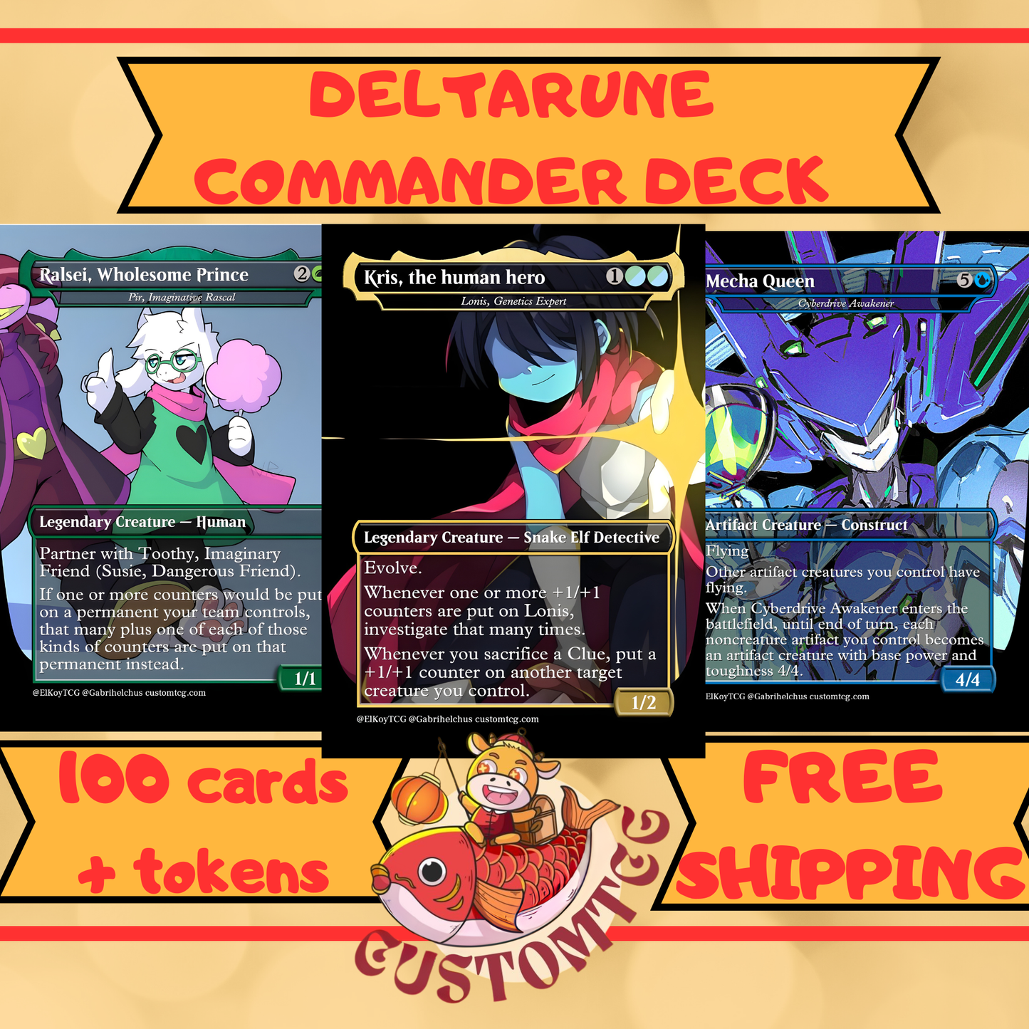 Deltarune Custom Deck