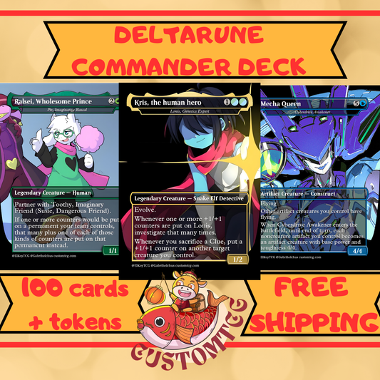 Deltarune Custom Deck