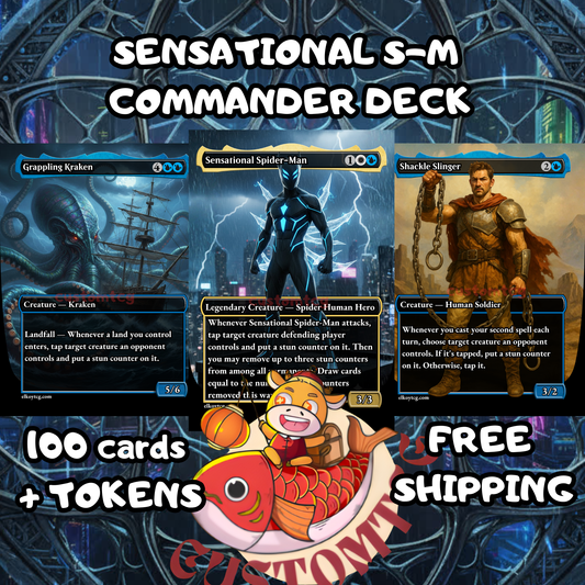Sensational SM – Custom Deck (100 Cards + Tokens)