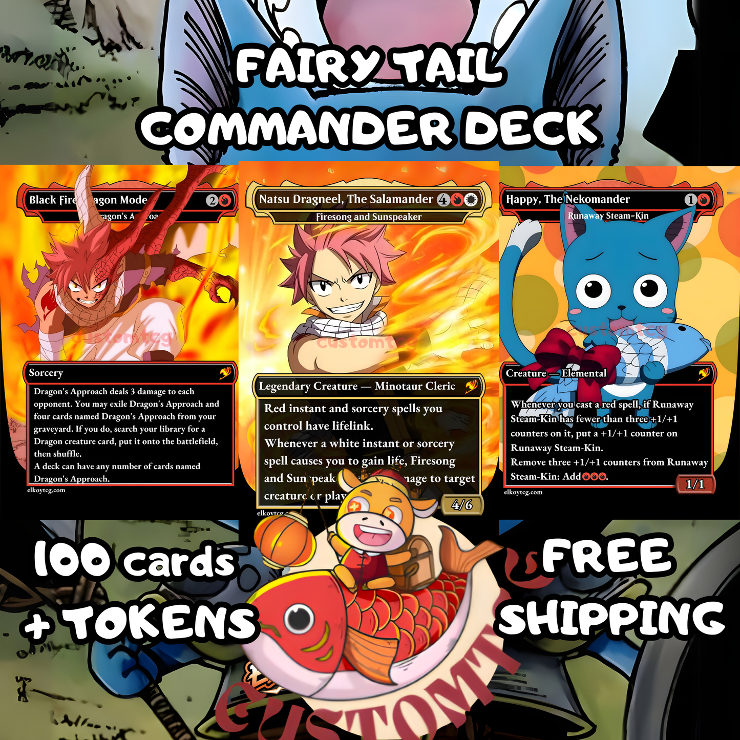 Fairy Tail Commander Deck