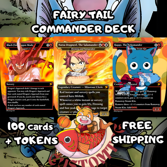 F41ry Tail Commander Deck