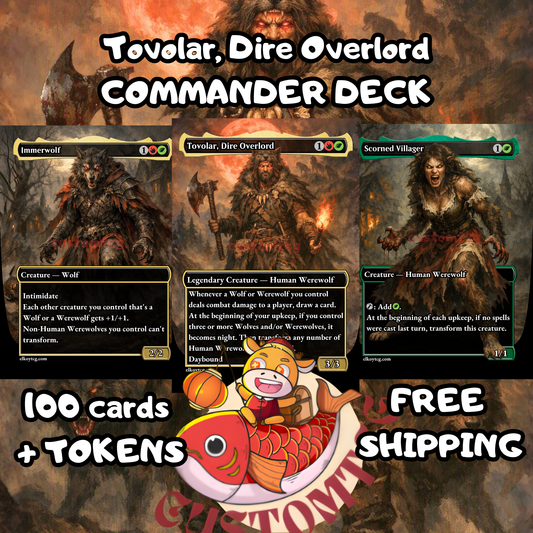 Tovolar, Dire Overlord Custom Deck