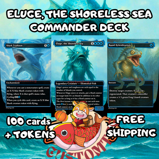 Eluge, the Shoreless Sea Custom Deck