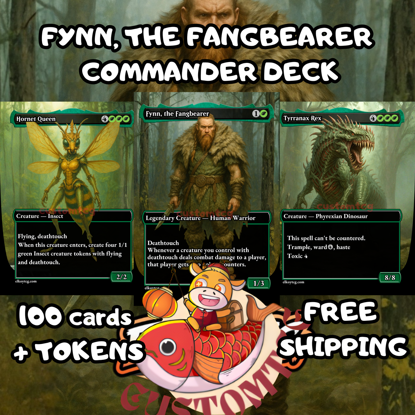 Fynn, the Fangbearer – Custom Deck