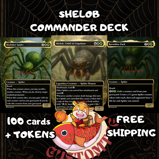 Shelob Custom Deck