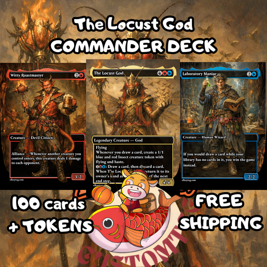 The Locust God V2 Custom Deck