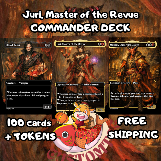 Juri, Master of the Revue — Rakdos Sacrifice Aristocrats Custom Deck