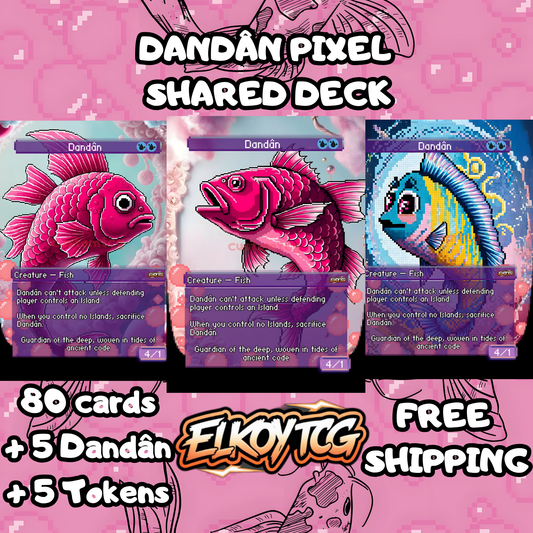 D4nd4n Custom Deck - P1xel Art Style